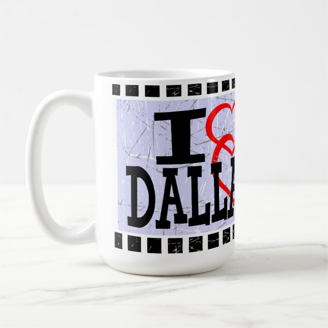 J'aime Dallas - Mugs (Gauche)