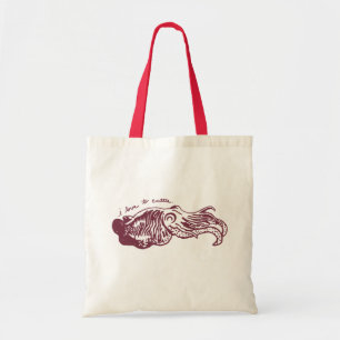 J'aime dans le sac fourre-tout à bambanne