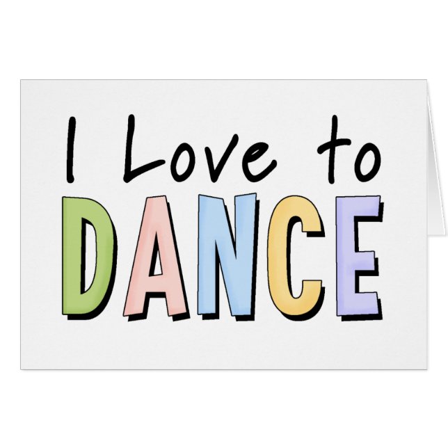 J'aime danser (Devant horizontal)