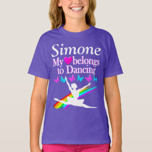 J'AIME DANSER LE T-SHIRT PERSONNALISÉ