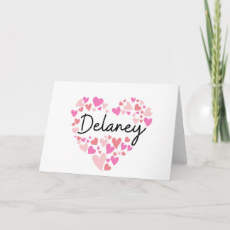 J'aime Delaney - les coeurs pour Delaney