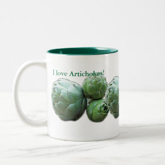 J'aime des artichauts - tasse