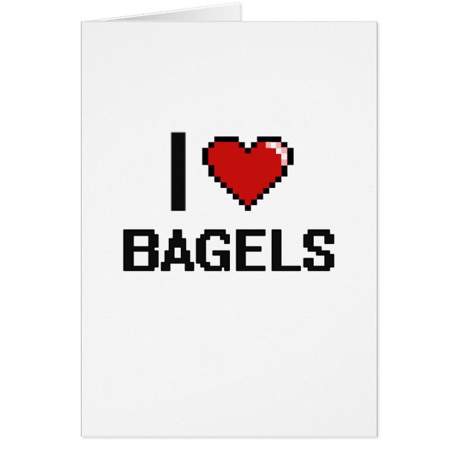 J'aime des bagels (Devant)