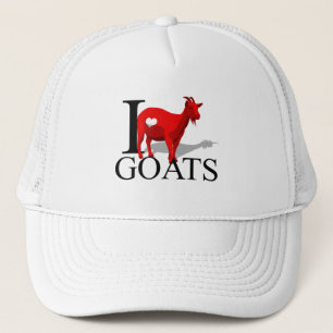 J'aime des casquettes de chèvres