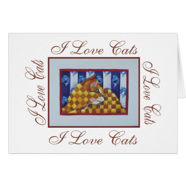 j'aime des chats (Devant horizontal)