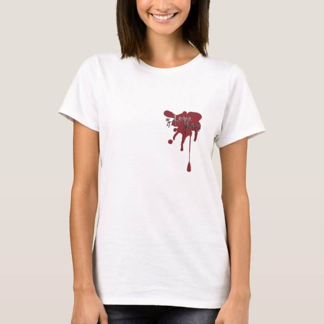 J'aime des égouttements - T-shirt (Devant)