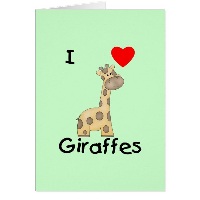J'aime des girafes (2) (Devant)