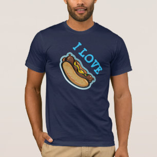 J'aime des hot dogs - T-shirt