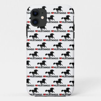 J'aime des mustangs - coque iphone