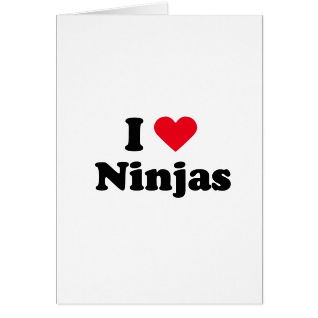 J'aime des ninjas (Devant)