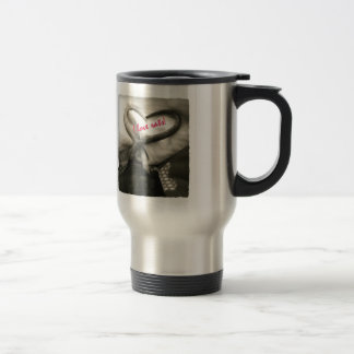 J'aime des rats ! tasse argentée