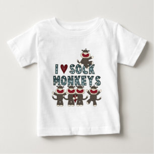 J'aime des T-shirts et des cadeaux de singes de