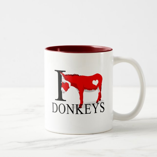 J'aime des tasses d'ânes (Droit)