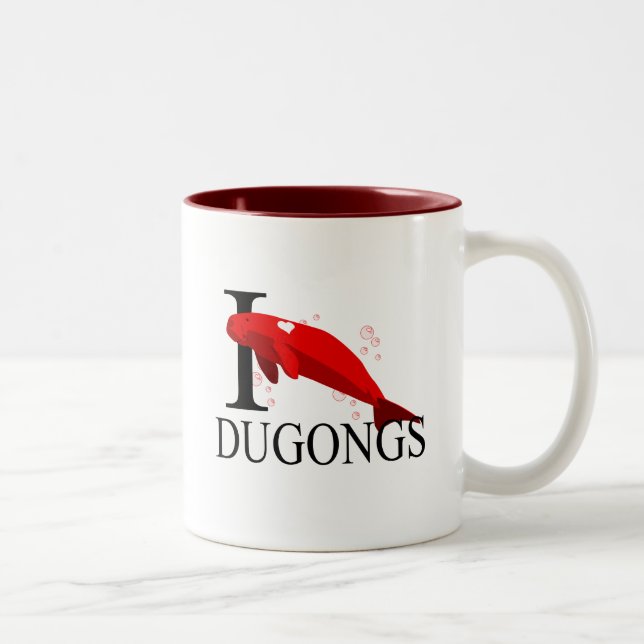 J'aime des tasses de Dugongs (Droit)