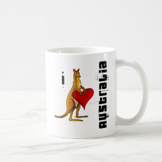J'aime des tasses de l'Australie pour des