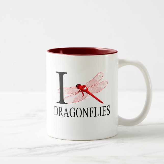 J'aime des tasses de libellules (Droit)