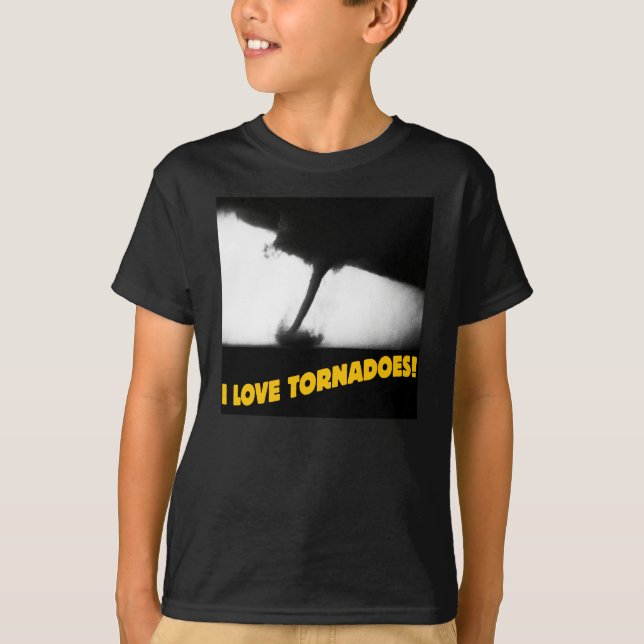 J'aime des tornades ! T-shirt de © (Devant)