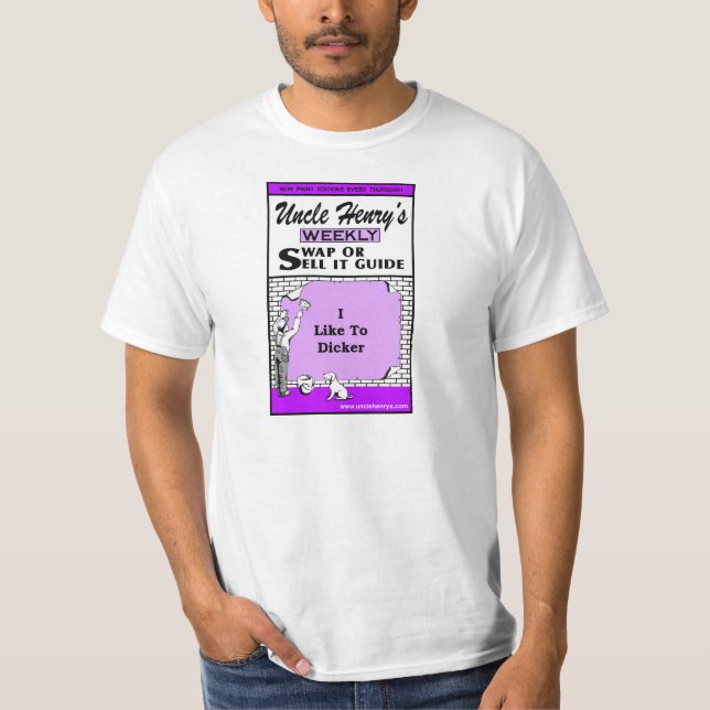 J'Aime Dicker Book Cover T-Shirt (Devant)