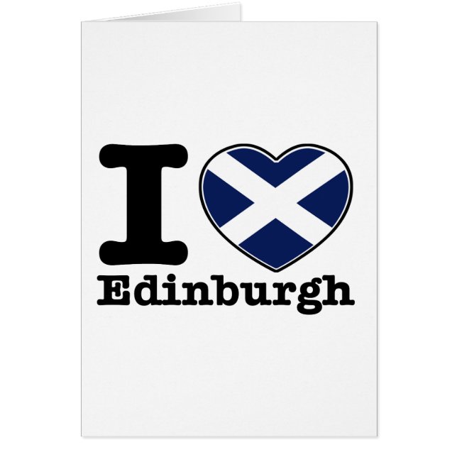 J'aime Edimbourg (Devant)