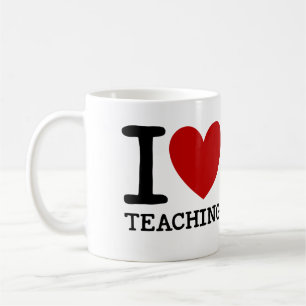 J'aime enseigner la tasse