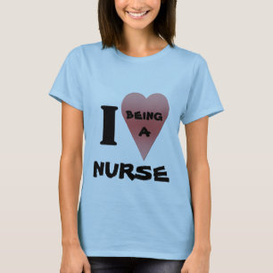 J'aime être un T-shirt d'infirmière