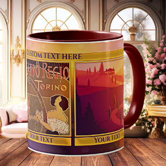 J'aime Italie Personnalisé Photo Mug