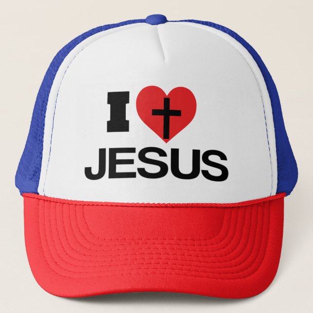 J'aime Jésus Casquette (Devant)