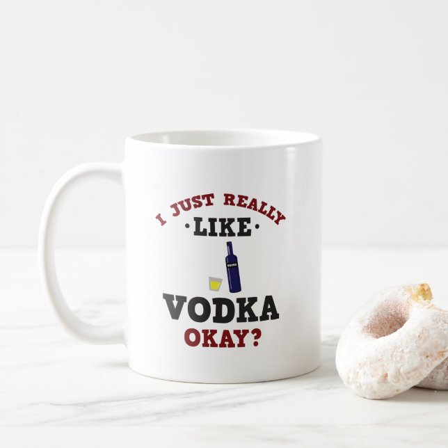 J'aime juste vraiment la tasse drôle de citation (Avec donut)