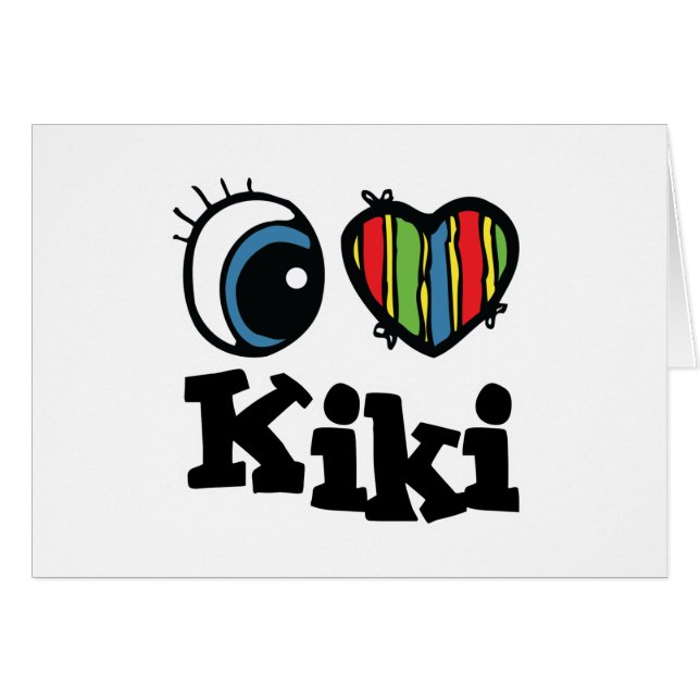 J'aime Kiki (Devant horizontal)
