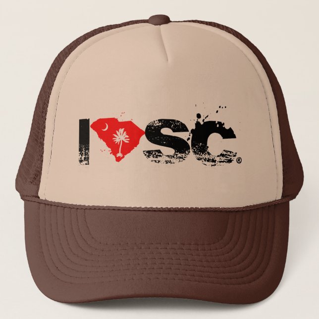 J'aime la Caroline du Sud ! Casquette (Devant)