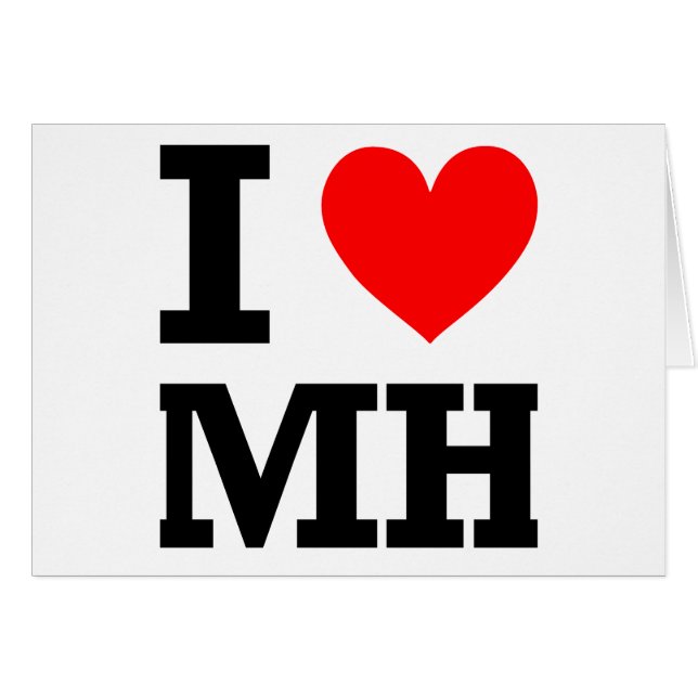 J'aime la conception des Marshall Islands (Devant horizontal)