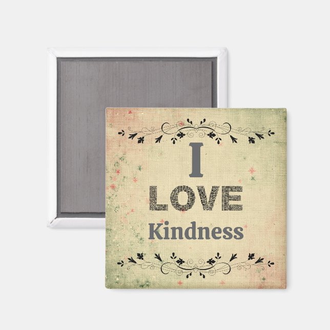 J'aime la gentillesse Magnet (Recto/Verso)