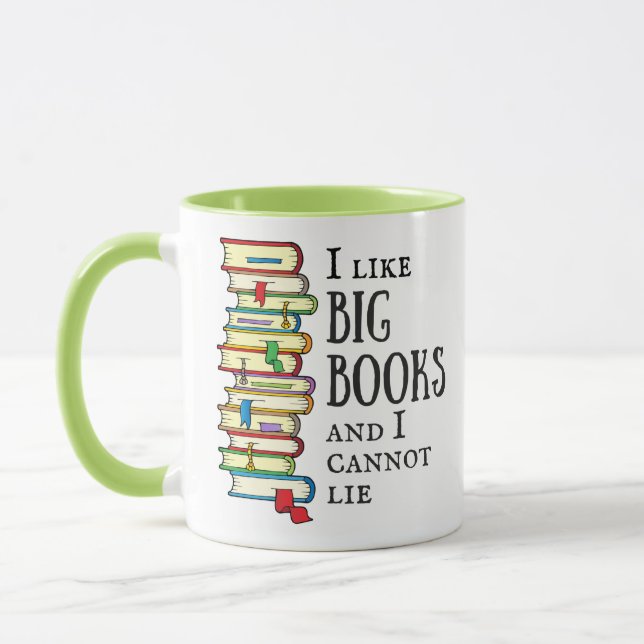 J'aime la grande tasse de café de livres (Gauche)