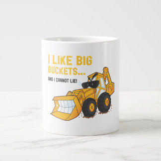 J'aime la grande tasse de café de pelle rétro de