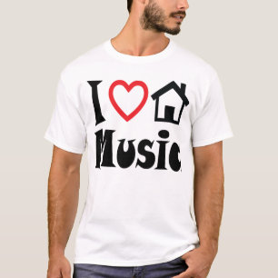 J'aime la lumière de T-shirt de musique de Chambre