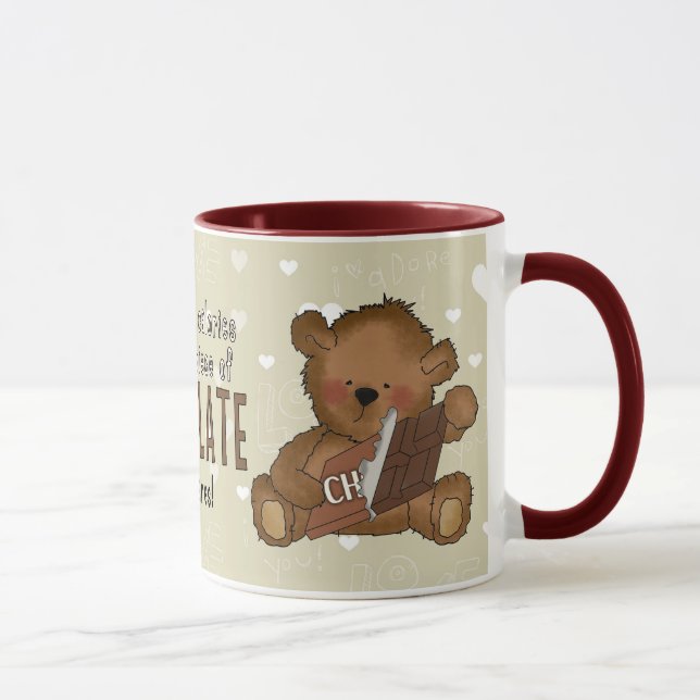 J'Aime La Mug Au Chocolat (Droite)