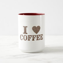 J'Aime La Mug De Café