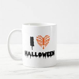 J'Aime La Mug De Café Halloween