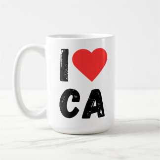 J'Aime La Mug De Californie