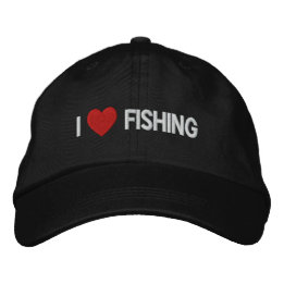 J'aime la pêche Casquette brodé