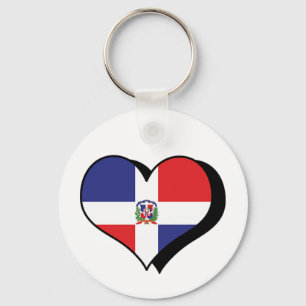 J'aime la République dominicaine Porte-clés