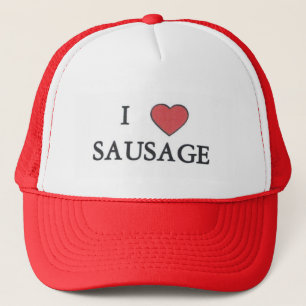 J'aime la saucisse… Casquette