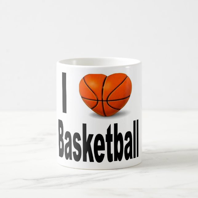 J'aime la tasse de basket-ball (Centre)