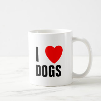 J'AIME la tasse de CHIENS