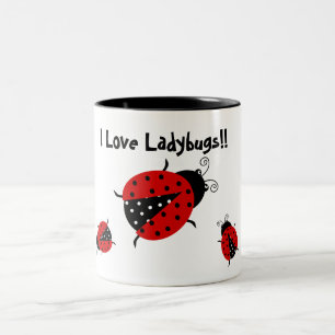 J'aime la tasse de coccinelles