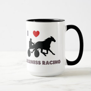 J'aime la tasse de course d'attelages