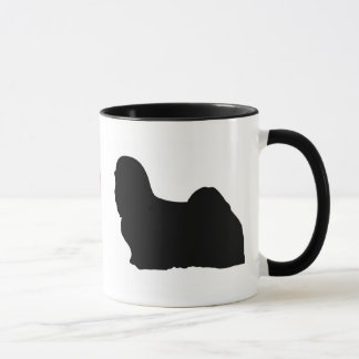 J'aime la tasse de Lhasa Apsos