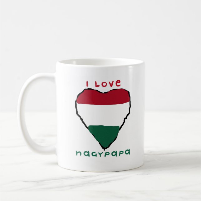 J'aime la tasse de Nagypapa (Gauche)