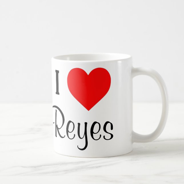 J'aime la tasse de Reyes (Droite)