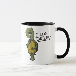 J'aime la tasse de tortues